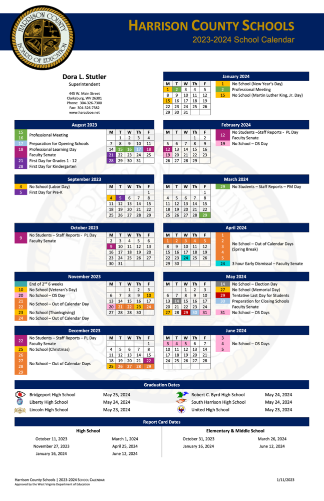 HCSWV 23-24 Calendar