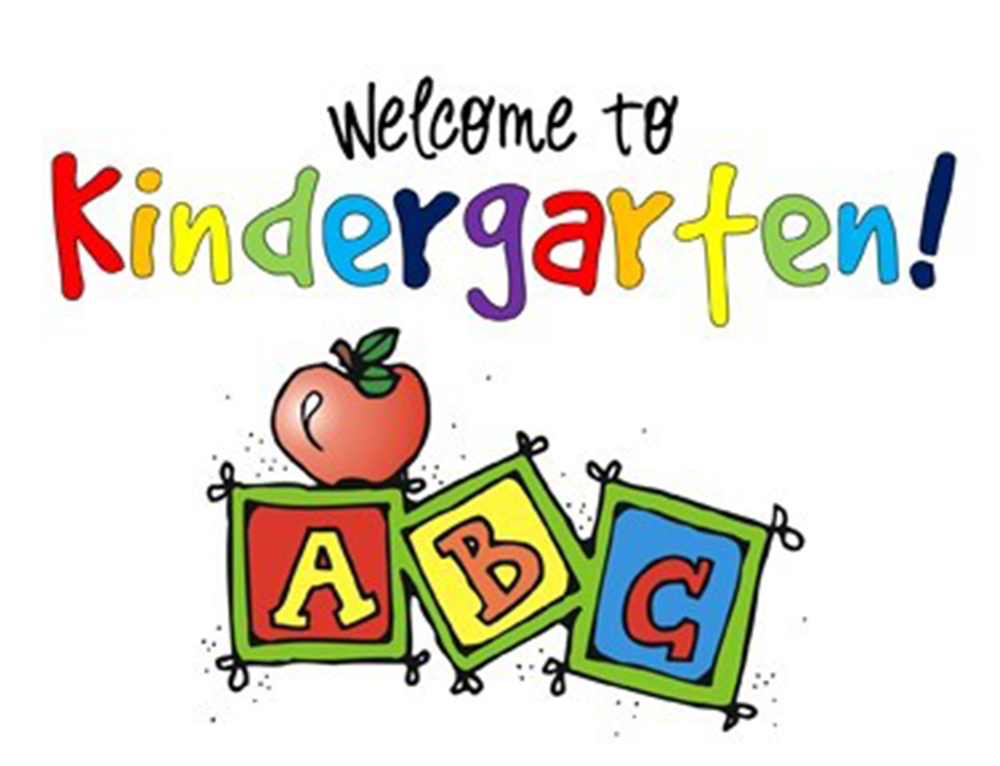 welcome to kindergarten clipart