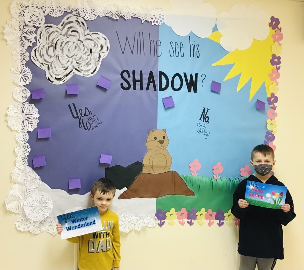 Will he see his shadow picture with male students