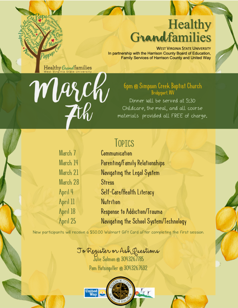 Grandfamilies Spring Sessions