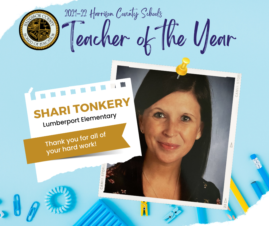 Teacher of the Year Shari Tonkery