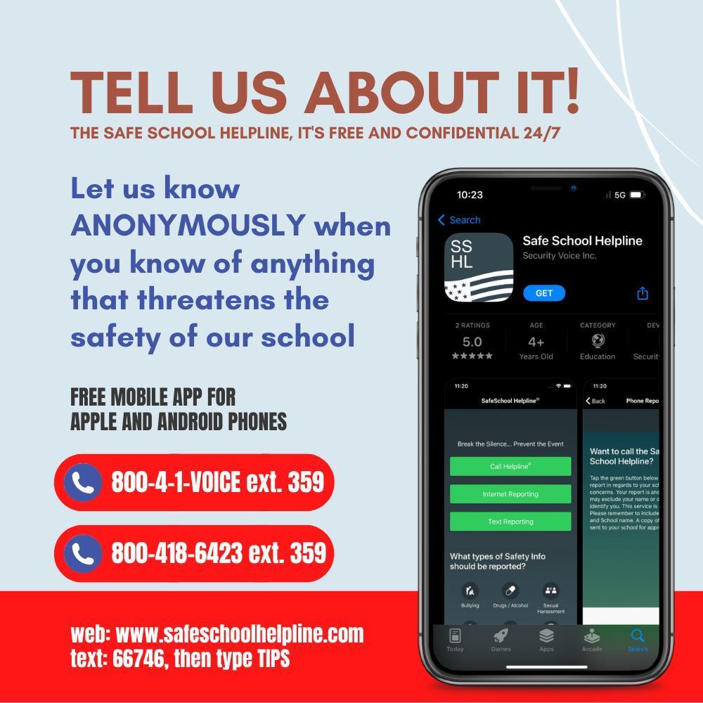 Safe School Helpline