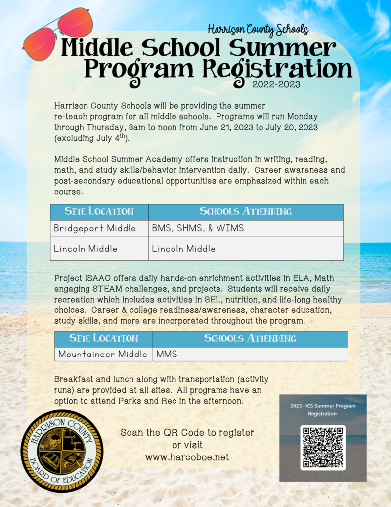 Live Feed South Harrison Middle School